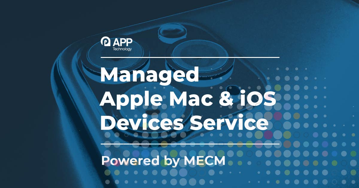 Managing Apple Mac and IOS with Microsoft Endpoint Configuration Manager MECM with text