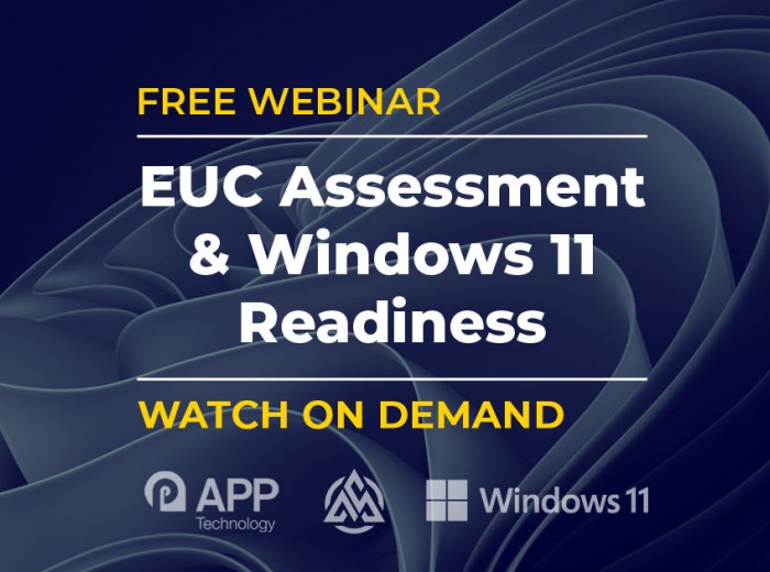 EUC Assessment and Windows 11 Readiness BLOG POST banner